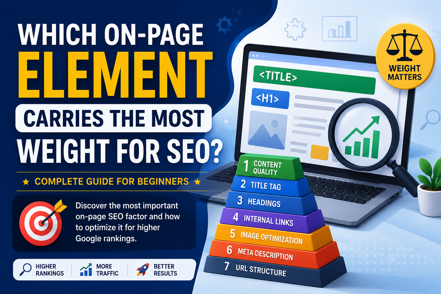 which on page element carries the most weight for seo