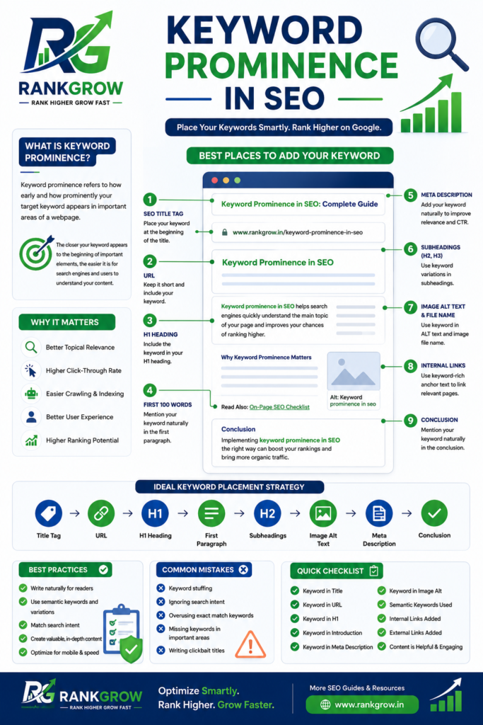   keyword prominence in seo

